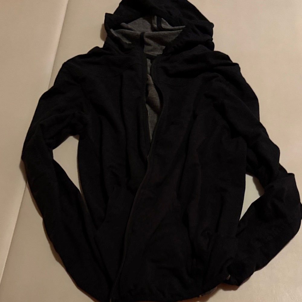 Men's Adidas Soft Black Zip Up Jacket Size M